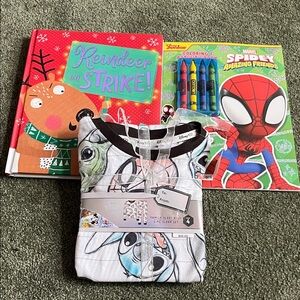 Disney Black and White Stitch Sleepwear Set